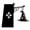 Starry Witch Hat, variant on romoty Vintage Halloween Bookshelf Lamp, 7.87x7.87 Inch Reading Ghost Metal Scrollwork Desk Light with Hanging LED Pendant for Library