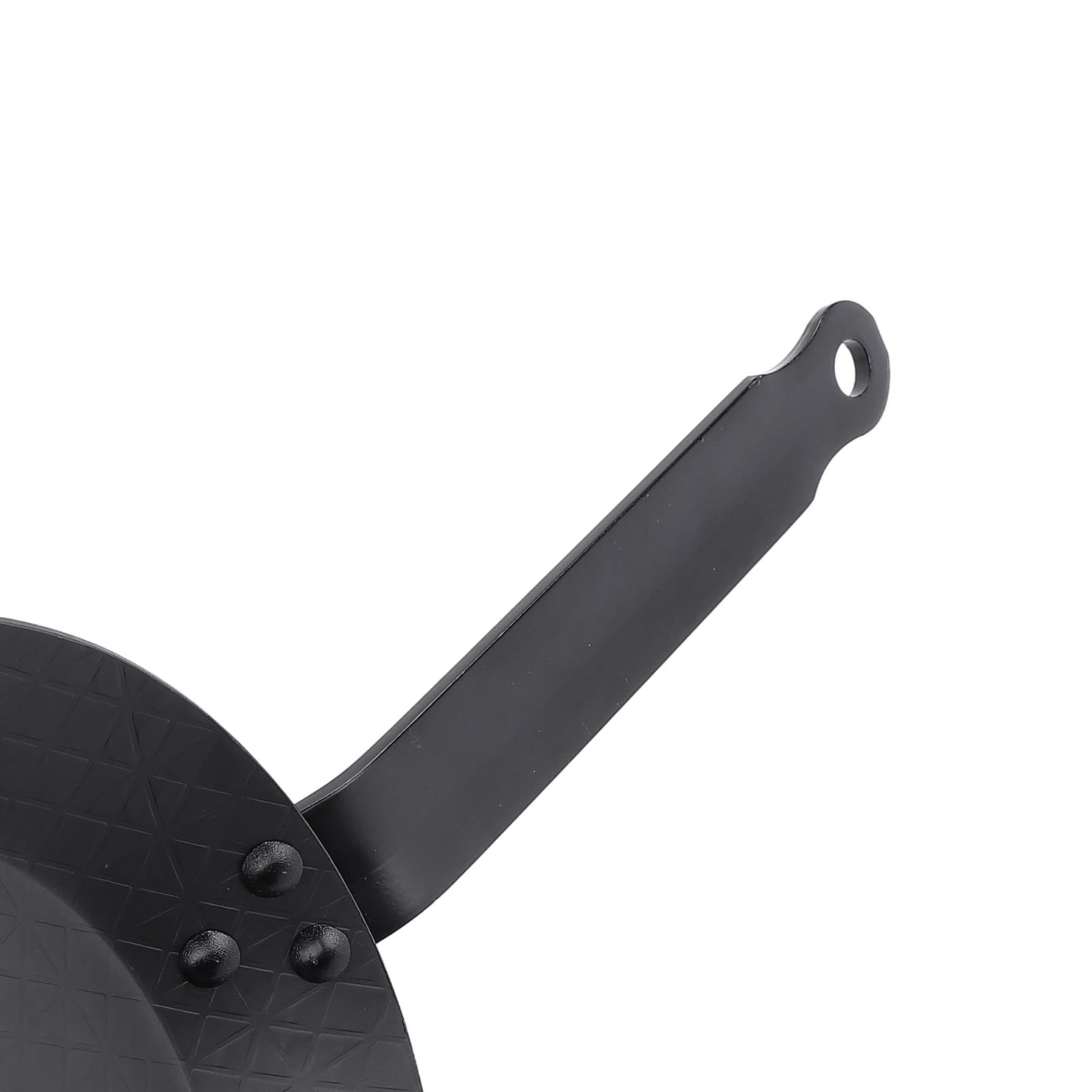 Small Carbon Steel Frying Pan - Non-Stick Skillet for Gas & Induction Cooktops