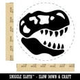 thumbnail image 2 of Tyrannosaurus Rex Skull Fossil Self-Inking Rubber Stamp Ink Stamper - Pink Ink - Large 1-1/2 Inch, 2 of 7