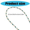 thumbnail image 3 of Bead Necklace Imitation Pearls Necklace Fashion Clavicle Chain Beaded Necklace Suitable for Formal and Casual Looks, 3 of 4
