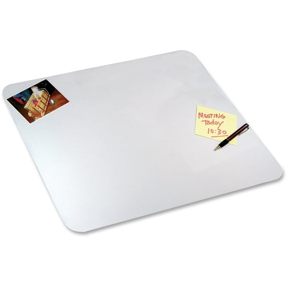 Artistic® Eco-Clear™ Desk Pad With Microban®, 19" x 24", Clear