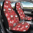 thumbnail image 4 of POLERO Stretchy Vehicle Seat Covers for SUV, Breathable Washable Front Seat Cover Polyester Set, Father Christmas, 4 of 9