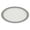 Black / White, variant on G.E.T. 6.5" Barcelona Heavy-Duty Wide Rim Melamine Appetizer Plate (Set of 4)