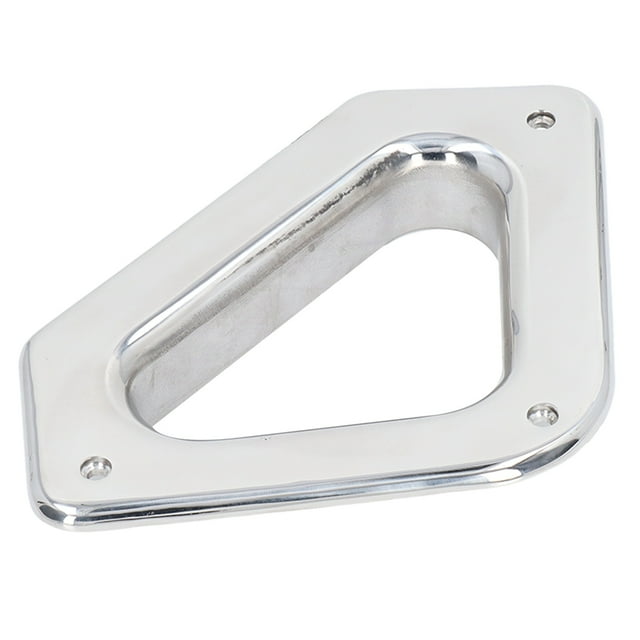 Agujero de guía de yate, 40 mm/1.57in de espesor Hawse Fairlead 316 Acero inoxidable Heavy Duty Triangular Fairlead Hole Boat Hardware para Marine