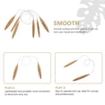 thumbnail image 2 of Miangastore Knit Needles Knitting Needles Wooden Material 3Pcs 82X1.5In, 2 of 8