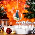 thumbnail image 6 of NOGIS 12 PCS 3.15 Inch Clear Ornaments Balls, Christmas DIY Fillable Ball Transparent Ball Baubles Crafts for Party Favor Wedding Christmas Birthday Home Decor, 6 of 7