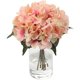 thumbnail image 4 of Flores artificiales de boda flores falsas ramo de hortensias artificiales arreglos florales DIY Floral para la decoración del jardín del hogar 1 paquete Fokelyi LRWJ514-3, 4 of 6