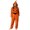 72#Brown, variant on Adult Women Soft Plush Halloween Pumpkin Face Printed Flannel Jumpsuit Hooded Loose Festive Loungewear Light Gray 2XL