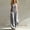 Black, variant on Dianli Rompers for Women Striped Sleeveless V-Neck Button Up Wide Leg Summer Jumpsuit For Beach Vacation Daily Wear Boho Pants Green XXL