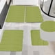 thumbnail image 1 of Juego de 5 Alfombrillas de Baño de Espuma | Alfombras de Baño Ultrasuaves y Antideslizantes | Lavables a Máquina, de Secado Rápido, Absorbentes de Agua | 40,6 X 60,9 Cm, 40,6 X 50,8 Cm, 38,1 X 43,2 C, 1 of 7