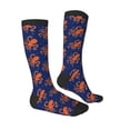 thumbnail image 4 of Lsque Octopus Printed Crew Socks Men's Women's LightWeight Thin Casual Calf Socks ,Knee High Socks,Cotton Socks, 4 of 9