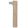 thumbnail image 1 of Calibrador Vernier de latón, nogal, herramienta de medición para pulseras, calibradores para pruebas de joyería, 8 cm, 1 of 14