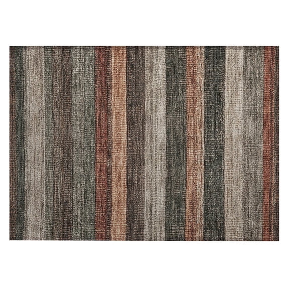 Dalyn Rugs Machine Washable Indoor/Outdoor Chantille Paprika 1'8" x 2'6" Rug