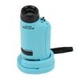 thumbnail image 2 of Kids Handheld Microscope, Rotating  LED Light Eye Protection 180x Children Pocket Microscope  For Students For Field Sky Blue 2211,Yellow 2212, 2 of 8