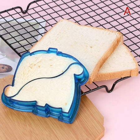 

Flytohom Sandwich Cutters Mould Food Toast Bread Mold Cute Baking Children Set Lunch Cutter Interesting Kitchen Accessories for Ki