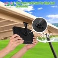 thumbnail image 4 of 10L0L Universal Adjustable Golf Cart Convex Rear View Mirror for EZGO, Yamaha, Club Car, 4 of 4