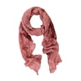 thumbnail image 2 of Cotton Linen Bandana Ethnic Style Long Soft Wrinkled Wrap with Ombre Print for Casual Wear, 2 of 3