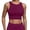 Purple, variant on ChoXxx Women's Built In Padded Top Racerback Vest Sports Bra Open Back Pink XL