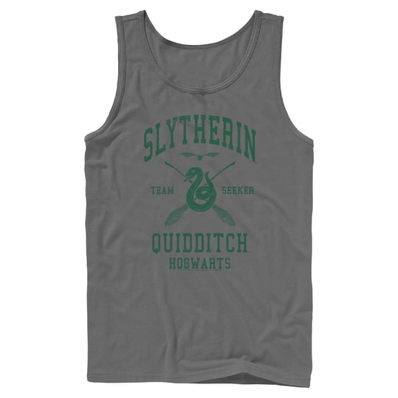 Mens Harry Potter Slytherin Quidditch Team Seeker Tank Top