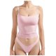 thumbnail image 2 of Camiseta sin mangas sexy de cuello cuadrado y tirantes ajustables para mujer - XS-XL, 2 of 8