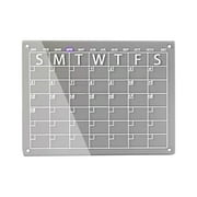 WMGHA Non-Magnetic Calendar for Fridge-Clear Monthly Calendar,Weekly Planner,List and Blank Board -Reusable Board Sticks to Fridge,Wall,Door&Glass,Non Magnetic Fridge Calendar