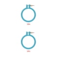 thumbnail image 4 of ZheElen Plastic Cross Stitch Machine Embroidery Hoops Ring Sewing Needle craft Tools Random Color 10 Inches 2Set, 4 of 6
