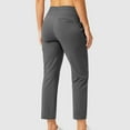 thumbnail image 6 of zbxnLI Pants with Pockets Womens Workout Yoga Pants High Waisted Straight Leg Running Pants Activewear, 6 of 6