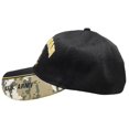 thumbnail image 5 of ACU Official Licensed US Army VETERAN BLACK cap American Flag hat Military, 5 of 5