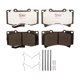 thumbnail image 1 of Balatas Híbridas H3 2006 A 2010 Hummer Del E3 RAYBESTOS Element 3 Delantero 1 Kit, 1 of 4