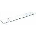 thumbnail image 3 of Spancraft Glass R-8x18-Chrome Raven Glass Shelf, 8" x 18", Chrome, 3 of 4