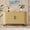 Natural Oak: 47.2", variant on Tomnk Woo 54.3" Buffet Cabinet with Storage, Tambour Doors, Adjustable Shelves, Multifunctional Sideboard Console for Living Room, Dining Room, Kitchen