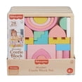 thumbnail image 2 of Set de Bloques de Juguete Fisher-Price Castillo de Madera, 2 of 4