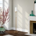 thumbnail image 2 of Evelyn&Zoe Frieda 66" Industrial Metal Floor Lamp with White Milk Cylinder Glass Shade, 2 of 6