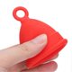 thumbnail image 3 of Silicone Menstrual Cup Women Soft Elastic Reusable Period Cup Female Body Care ToolRed S, 3 of 5