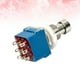 thumbnail image 3 of EeaseMX Pedal de efectos para guitarra eléctrica Stomp Foot Metal True Bypass de 9 pines 3PDT (azul), 3 of 7