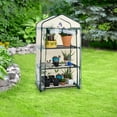 thumbnail image 1 of VONKY Mini Greenhouse Transparent Waterproof Plastic Gardening for, 1 of 8