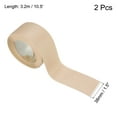 thumbnail image 2 of Uxcell Waterproof Seal Caulk Strip Tape Self Adhesive 1.5"W x 10.5'L Sealing Tape for Kitchen Bathroom Beige 2Pcs, 2 of 5