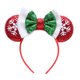 thumbnail image 2 of Diadema con lazo y orejas de ratón navideñas, aro para el pelo con lentejuelas, decoración de princesa para fiesta con purpurina, accesorios para disfraz de Cosplay para niñas y mujeres, 2 of 4