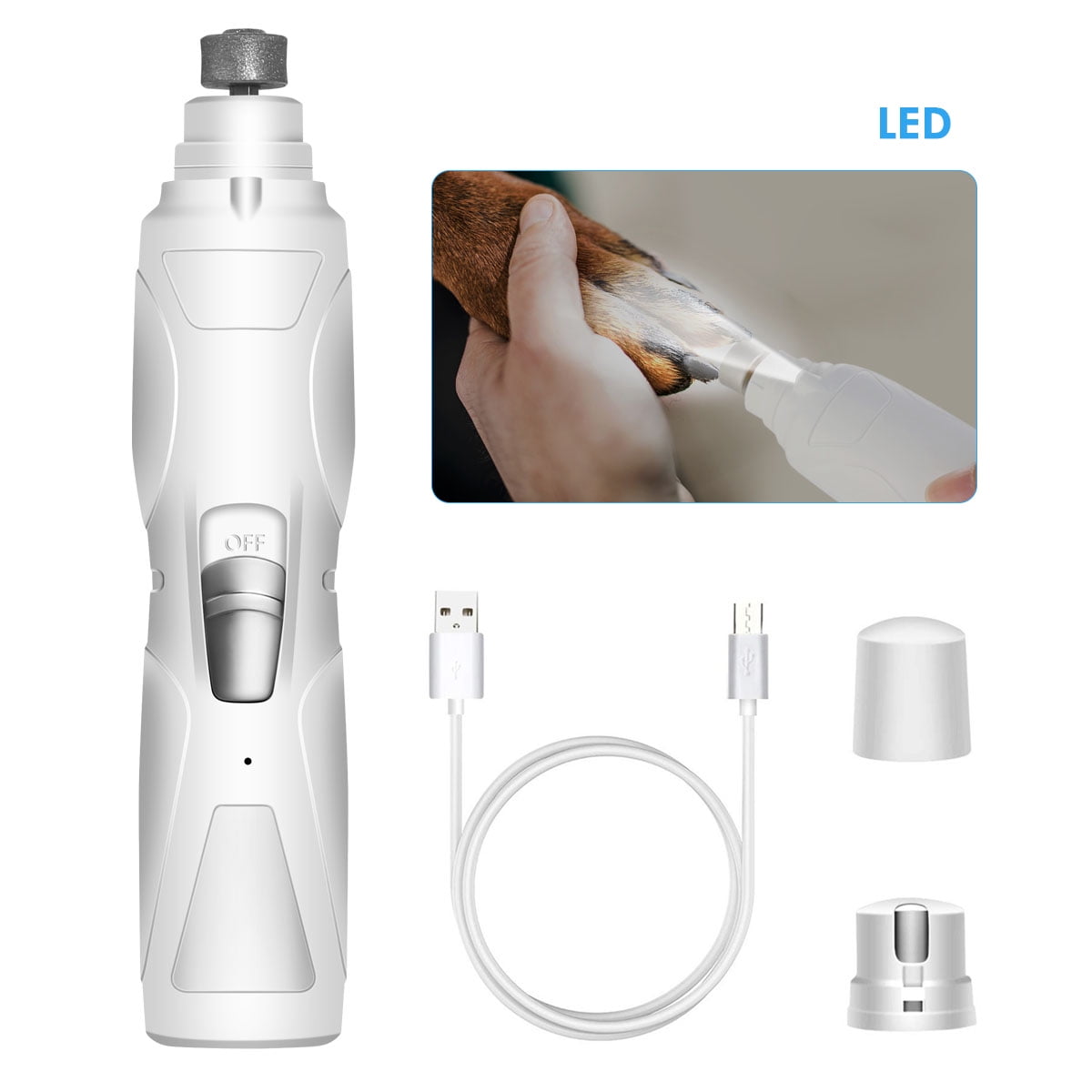 quiet nail trimmer for dogs