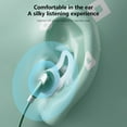 thumbnail image 6 of Oggfader Wireless Earbuds Neckband Bluetooth Earbuds Wireless Bluetooth 5.1 Headphones With Microphone Lightweight Comfort IPX4 Strong Beat 10H Use Green, 6 of 9