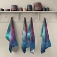 thumbnail image 5 of Qxltty Deep Outer Space Kitchen Towels 28 x 18 Inch Soft Cotton Linen Feel Dish Towels with Hanging Loop for Drying, Cleaning & Decor, 5 of 7
