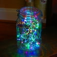 LumaBase Battery Operated LED Waterproof Mini String Lights with Timer