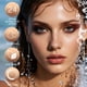 thumbnail image 3 of Delineador de ojos Docolor Brown Liquid Waterproof, 2 unidades, para mujer, 3 of 9