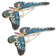 thumbnail image 4 of Brooch Pin Badges,2pcs Butterfly Brooch Pin Brooch Pin Butterfly Brooch High Capacity, 4 of 14