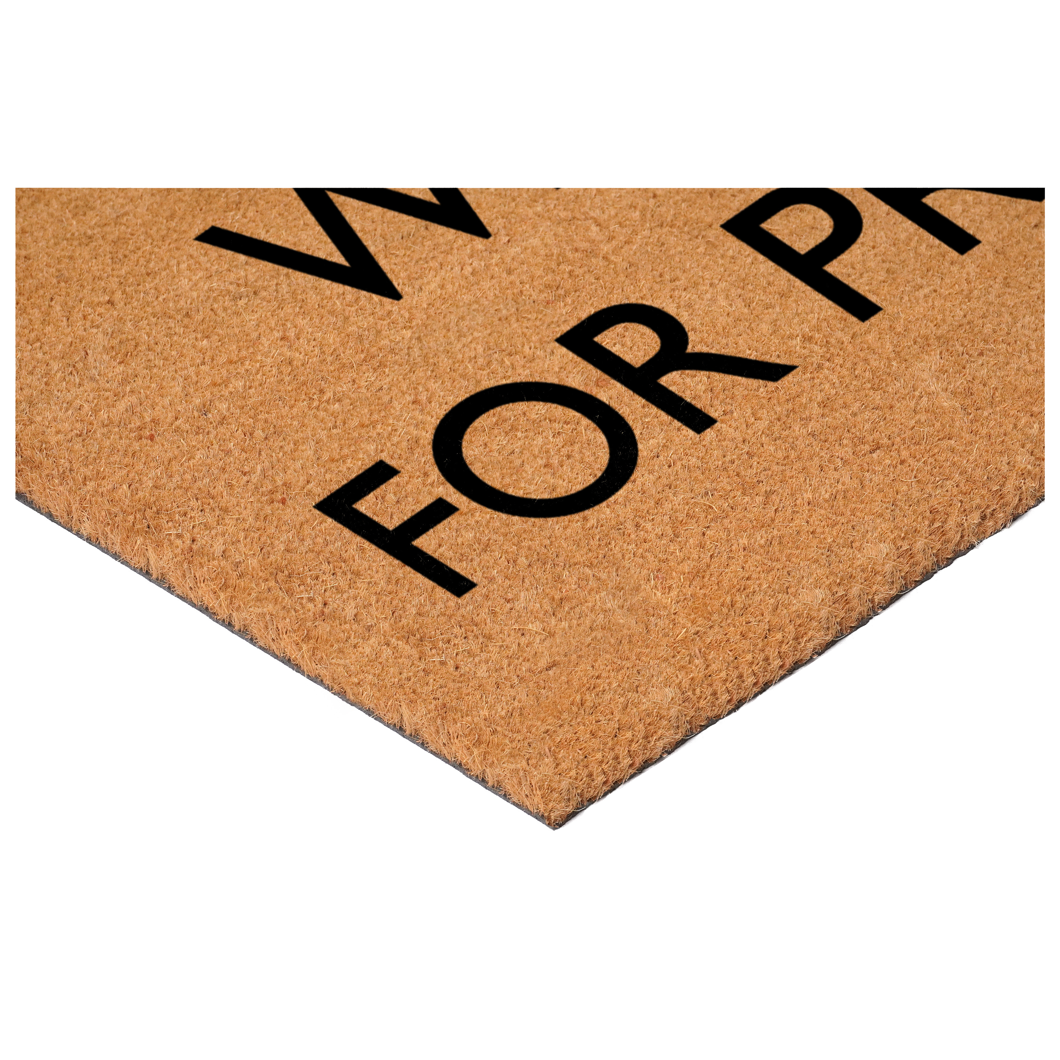 Will open for presents Doormat, 17" x 29"