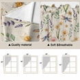 thumbnail image 5 of Spring Floral Swag Valances for Windows, Kitchen Window Curtains Over Sink, Elegant Pastoral Flowers Dragonfly Rustic Window Treatment Curtains for Living Room/Bedroom Curtains 2 Panel Sets 36"x45", 5 of 8