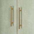 thumbnail image 2 of Sango Shagreen Wooden 2-Door Accent Cabinet with Textured Handle and Durable Storage, Natural Finish, 2 of 7