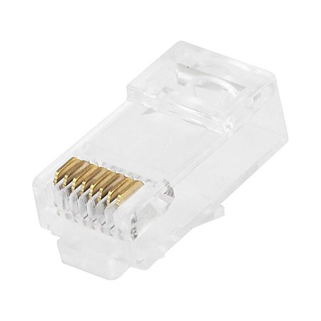 UPC: 0844660072676 | Monoprice Plug Modular Cat6 Stranded w/50U PK100 7267