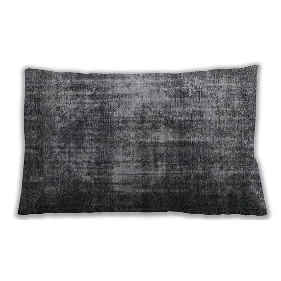Ahgly Company Indoor Rectangular Mid-Century Modern Lumbar Throw Pillow, 13 inch by 19 inch
