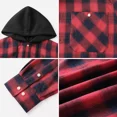 thumbnail image 4 of Camisa Cuadros Sudadera Manga Larga De Hombre Arjen Kroos, 4 of 7